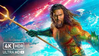 Aquaman Full Action Scenes 4K HDR  Hollywood Movie SciFi Underwater  Top SuperHero Review 2024 [upl. by Nidia]