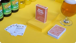 Now on Kickstarter Beer Cards A Deck Of Playing Cards All About Beer [upl. by Verdi]