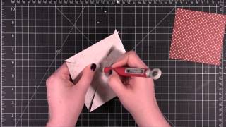 Quick Tip Paper Pinwheels using NO ADHESIVE [upl. by Olivia]