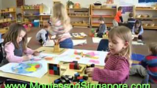 Maria Montessori Method Preschool  Montessori Singapore [upl. by Adeys]