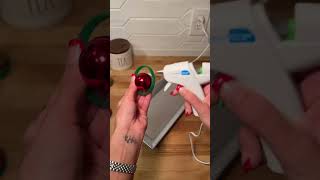 Christmas DIY Easy inexpensive way to decorate Christmas christmastree Holidays christmasdecor [upl. by Bortman]