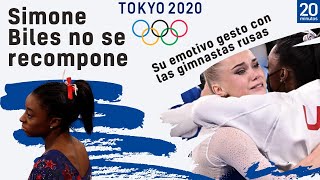 El aplaudido gesto de Simone Biles que también se ha retirado de la final all around individual [upl. by Modeste]