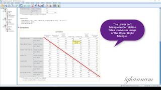 Bivariate Correlations in SPSS [upl. by Onig684]