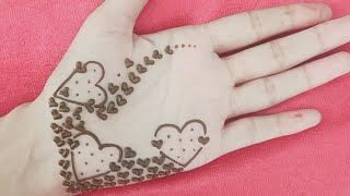 Hatheli ka Design  front Hand Mehndi Design henna mehndidesign [upl. by Entirb]