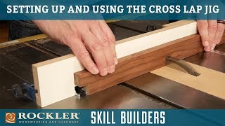 How to Cut Cross Lap Joints  Rockler Skill Builders [upl. by Duke597]