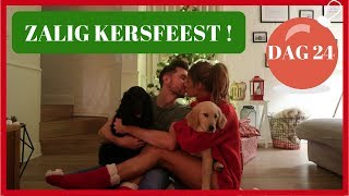 KERSTAVOND VIEREN 😍🎄🎁 VLOGMAS DAG 24 [upl. by Ardnahs]