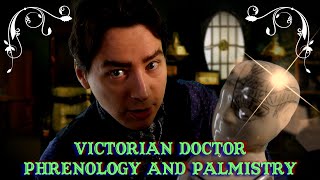 ASMR Victorian Phrenology and Palmistry  Medical Roleplay [upl. by Alehs]