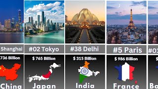 Richest Cities in the World  Top 100 Richest Cities [upl. by Bradway]