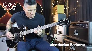 Grez Guitars Mendocino Baritone  guitar demo by RJ Ronquillo [upl. by Hollie]