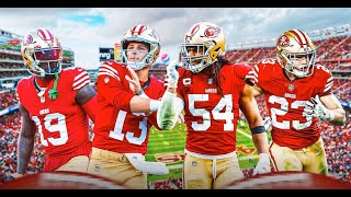 49ers 2023 👀 NFC WEST CHAMPIONS WEEKS 1  8 Best Highlights [upl. by Rouvin]