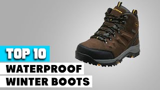 Waterproof Winter Boot  Which are The Best Waterproof Winter Boots in 2023 [upl. by Arten867]