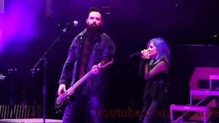 Skillet  Feel Invincible With Lacey Sturm  Live HD Dow Event Center 2019 [upl. by Hilary157]