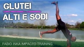 GLUTEI ALTI E SODI  ALLENAMENTO GLUTEI CORPO LIBERO [upl. by Walls]