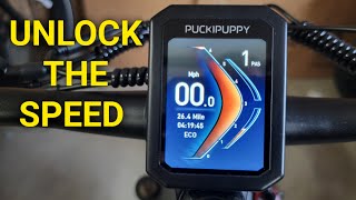 Unlock the Top Speed and Explore the Settings on the Puckipuppy Labrador Ebike [upl. by Wiltz312]