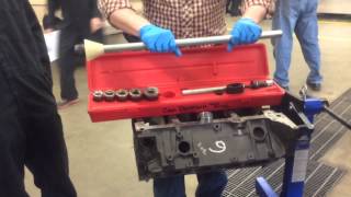 BEAM Camshaft bearing installation [upl. by Rieger]