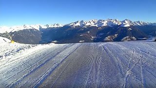 SKIING KRONPLATZ  PLAN DE CORONES ITALY [upl. by Sabir]