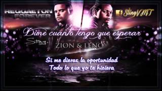 Dime Cuanto Tengo que Esperar  Zion y Lennox Letra [upl. by Nomzed]