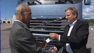 Volvo Trucks  First delivery of the worlds strongest truck  Volvo FH16 700 [upl. by Naujak577]