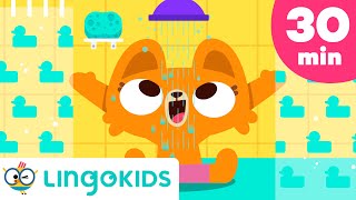 SPLASH SPLASH 🛀🎶 Best Bath Songs  Good Habits for kids  Lingokids [upl. by Enihsnus]