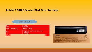 T5018C Toner for 2518A3018A4518A5018A2618A3118A3618A4618A [upl. by Nitsew428]