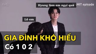 Bighit funny Moments Idol khó hiểu gia đình có 1 0 2 [upl. by Euqenimod307]