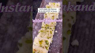 Easy and quick paneer Kalakand recipe [upl. by Yeldoow153]