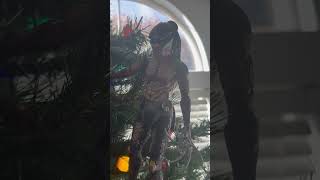 Merry Christmas you filthy animals christmas tree ornaments predator cool lol funny [upl. by Akenom820]