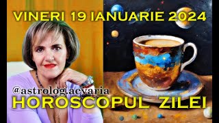 IMBATATI CU APA RECE⭐HOROSCOPUL DE VINERI 19 IANUARIE 2024 cu astrolog Acvaria [upl. by Alcott461]