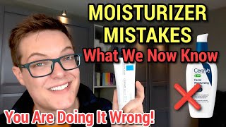 MAJOR MOISTURIZER MISTAKES  Stop Doing This In Your Skincare Routine [upl. by Ariom]