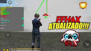 ATUALIZADO 😱FFH4X MOD MENU INJECTOR PARA A NOVA ATUALIZAÇÃO NO FREE FIRE ANTI BAN GRÁTIS 😱 [upl. by Broderick]