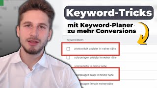 So findest du perfekte Keywords für Google Ads KeywordRecherche [upl. by Schmitt]