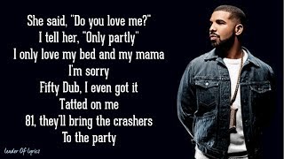 Drake  GODS PLAN Lyrics [upl. by Suivatram923]