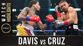 Davis vs Cruz HIGHLIGHTS December 15 2021  PBC on Showtime PPV [upl. by Asirap]