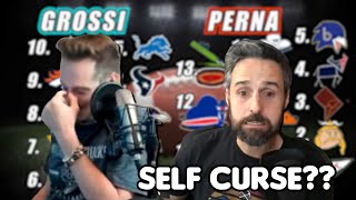 Grossi and Perna Compare Their Week 6 Power Rankings Grossi Perna Show [upl. by Nylcsoj]