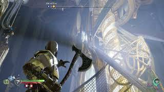 God of War Ragnarok Get Past Final Light Wall Get to Elevator of Temple of Light [upl. by Ihsoyim]