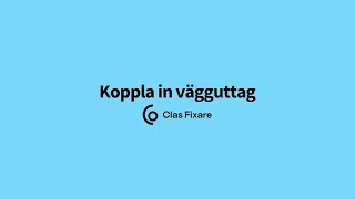 Koppla in vägguttag [upl. by Welcy]