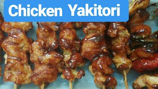 how to make at home Japanese yakitori recipe chicken yakitori miso yakitori homemade yakitori [upl. by Einotna]