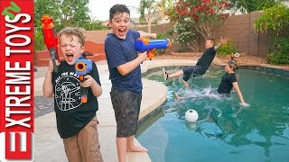 Sneak Attack Squad has Fun Home Alone Nerf Action [upl. by Hoxie954]