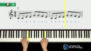 Ex018 How to Play Keyboard  Keyboard Lessons for Beginners [upl. by Ase]