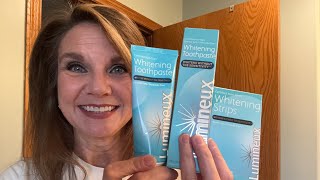 Lumineux Whitening Set No PeroxideFluoride Enamel Safe Whitening Strips amp Toothpaste NonToxic [upl. by Haggar501]