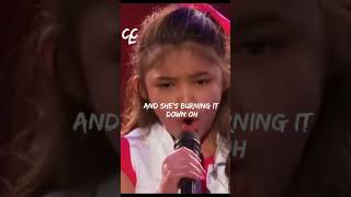 Girl On Fire 🔥 Angelica Hale [upl. by Noryak17]