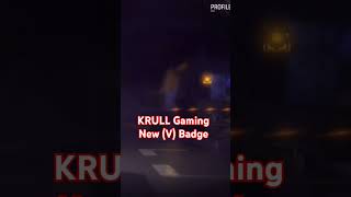 KRULL GAMING YOUTUBER 🔥freefire shorts [upl. by Akerley]