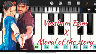 Niti Mullai Bgm X Moral of the story  Treading Music  Prabhas  Trisha  Viral Music  Piano [upl. by Dinnie]