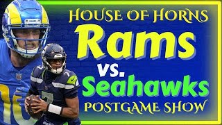 Rams vs Seahawks Postgame Show Race for NFC West Heats Up after thrilling OT victory in Seattle [upl. by Yla11]