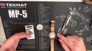 How to change a battery in a Timex Expedition watch [upl. by Ros351]