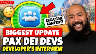 Full Exclusive Dev Interview– Inside the Massive Pax Dei Nov 5th Update New Spells Game Redesign [upl. by Farlee]