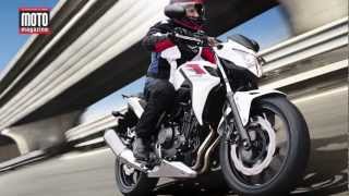 Honda CB500F CB500X et CBR500R 2013 accessible à tous  Nouveautés [upl. by Oiluj]