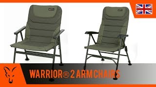 Carp Fishing TV Warrior® 2 Arm Chairs [upl. by Dustman]