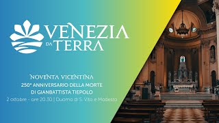 Tiepolo Rezzonico Noventa Storia di un pittore una famiglia  Venezia da Terra 2020 [upl. by Nyrroc]