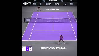 Aryna Sabalenka vs Coco Gauff  heavy hitting WTA Finals Riyadh wtafinalsriyadh arynasabalenka [upl. by Murielle]